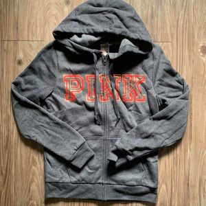 PINK Gray Sweatshirt